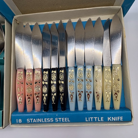 Stainless Steel Knife and Spoon Set - Multicolor - Picture 3 of 7